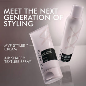 Nexxus MVP Styler next to a ruler showing the 6 oz size for scale and value