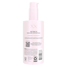 Nexxus cream texture close-up highlighting smooth hydration