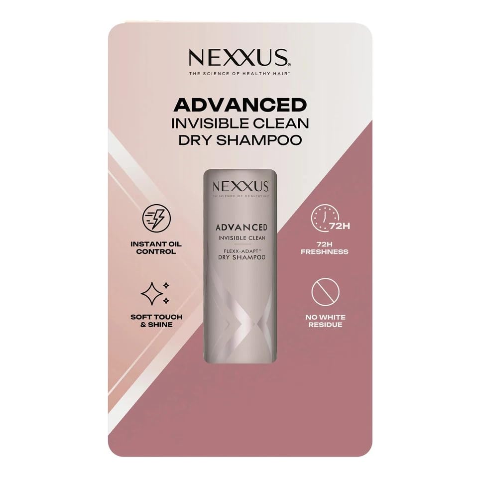 Nexxus texture close-up highlighting translucent formula and lightweight feel