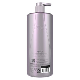 Nexxus Therappe back label displaying ingredients and usage directions for clarity