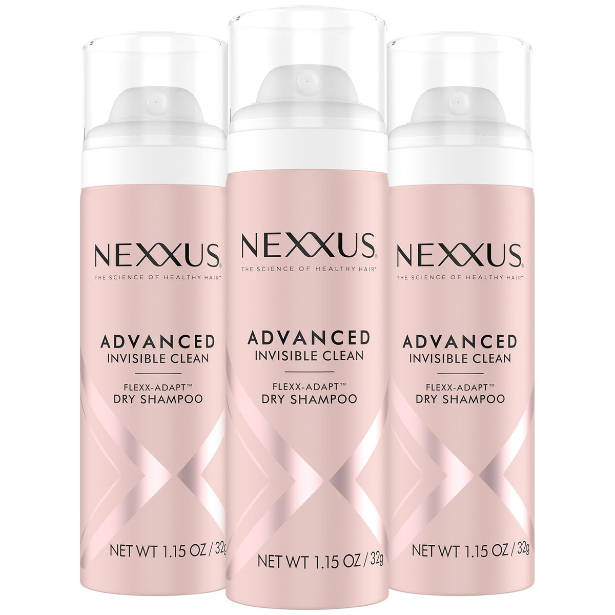 Nexxus travel pack front packaging shows three bottles for portable refresh