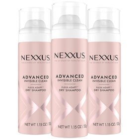 Nexxus travel pack front packaging shows three bottles for portable refresh