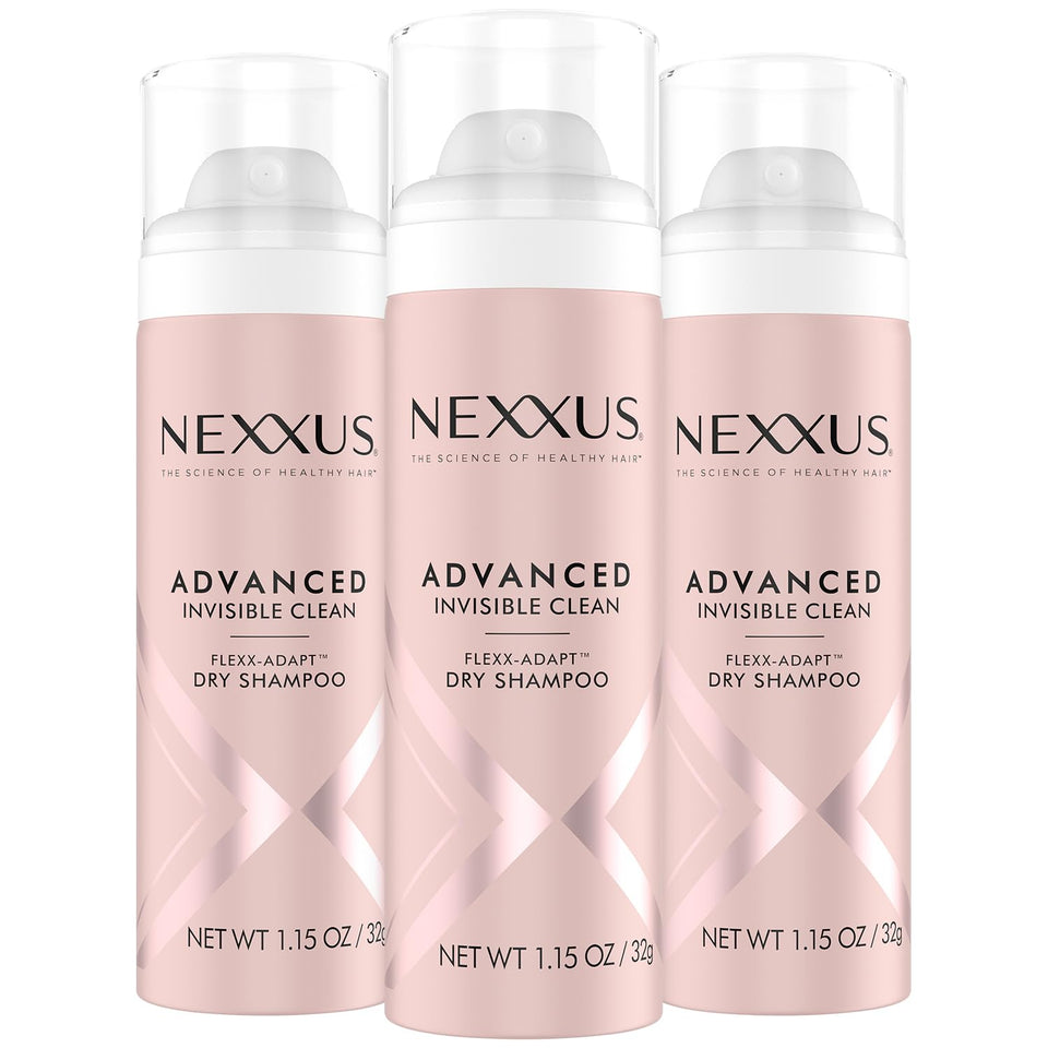 Nexxus travel pack front packaging shows three bottles for portable refresh