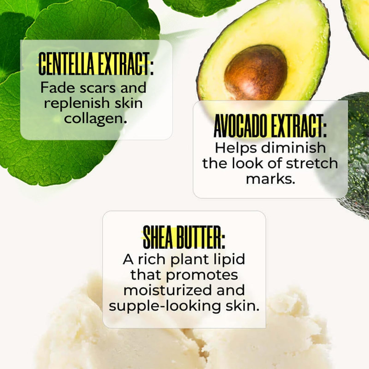 NICENINE label and ingredient list highlighting natural actives and benefits