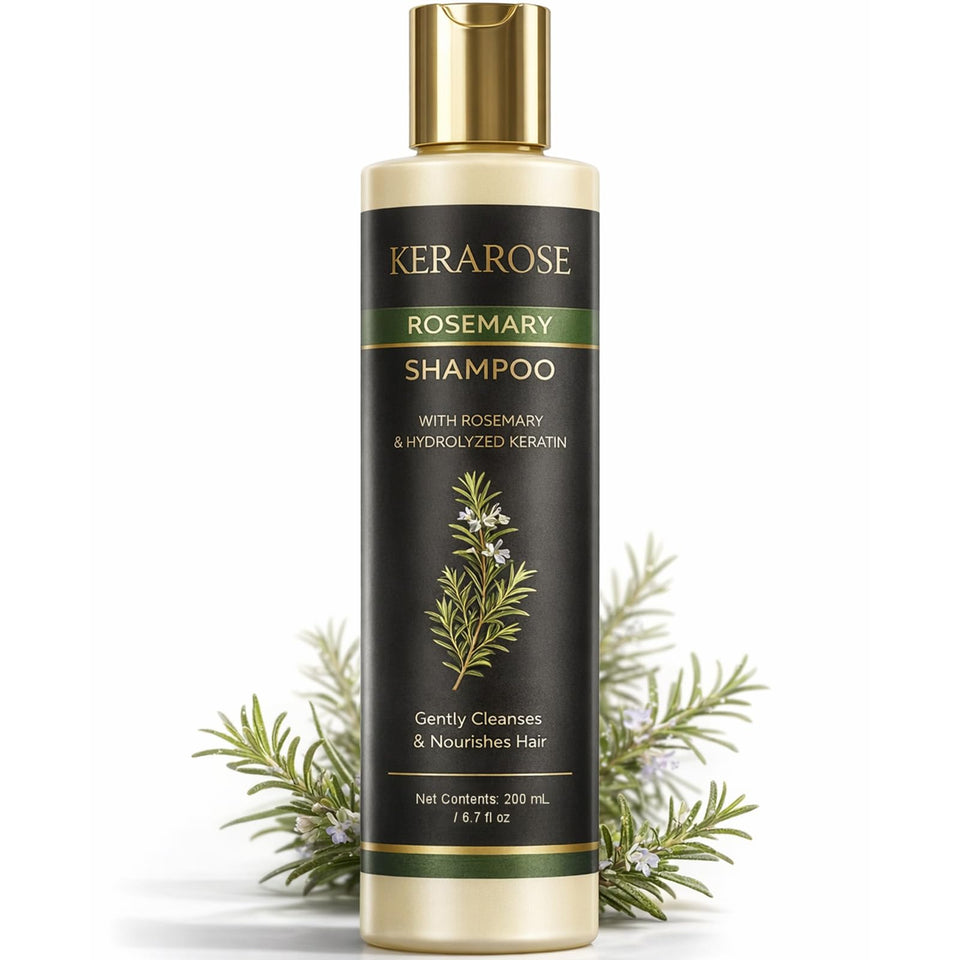 Nichalous Kerarose front bottle showing clean packaging and product benefit