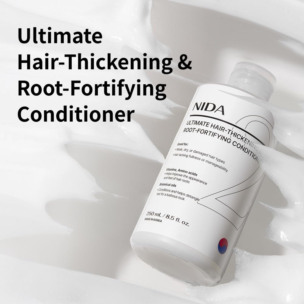 NIDA back label with ingredients and instructions for confident, informed use