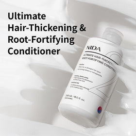 NIDA back label with ingredients and instructions for confident, informed use
