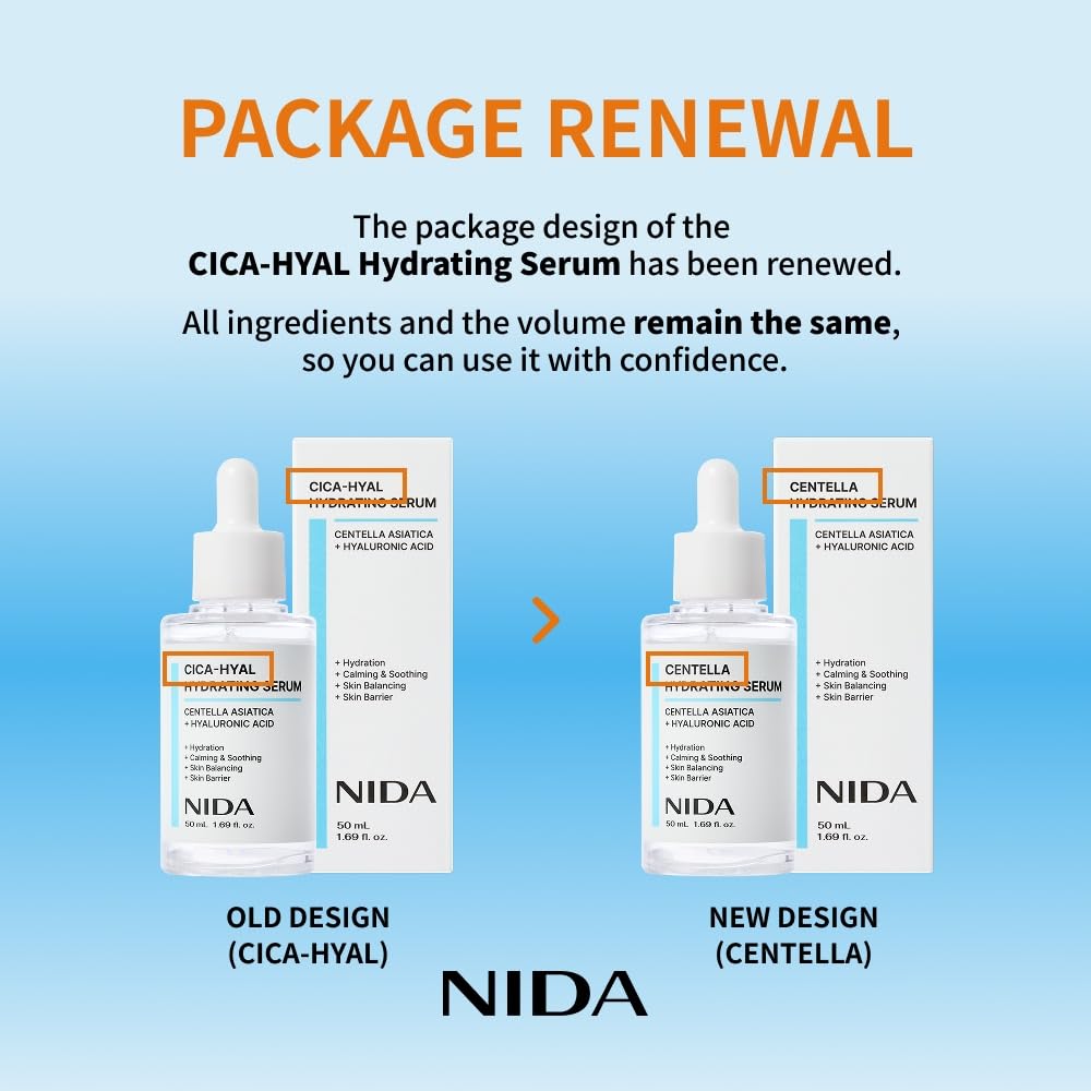 NIDA bottle on bathroom shelf lifestyle, conveys routine-friendly benefit
