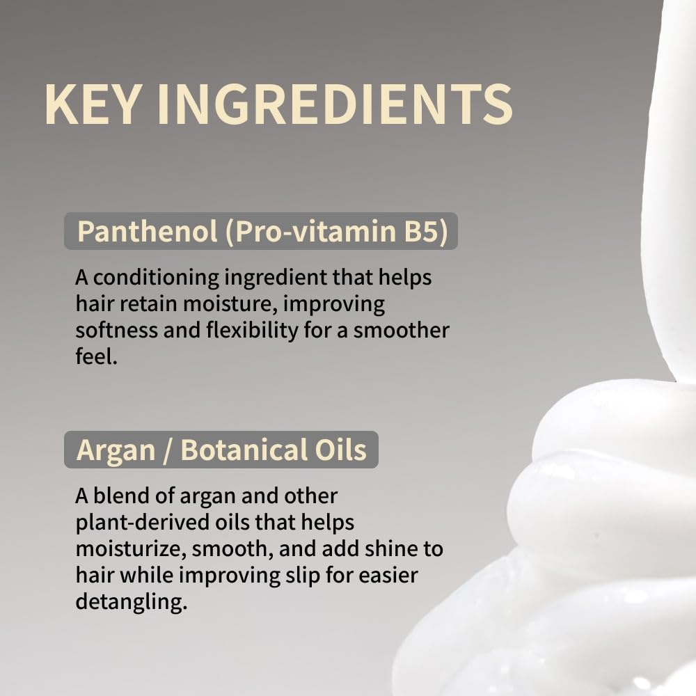 NIDA close-up of conditioner cream illustrating rich texture and restorative benefit