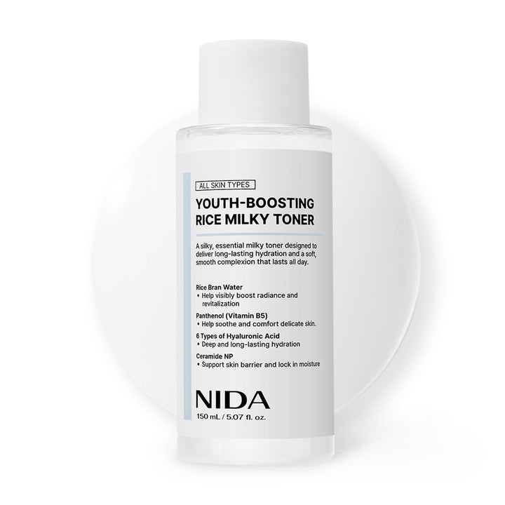 NIDA front packaging showing bottle and label, communicates product clarity
