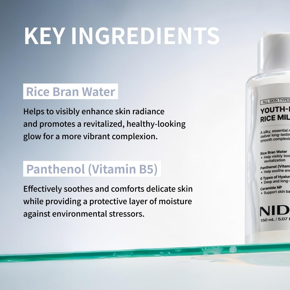 NIDA hyaluronic acid complex visual, conveys deep multi-layer hydration
