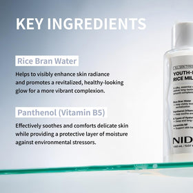 NIDA hyaluronic acid complex visual, conveys deep multi-layer hydration