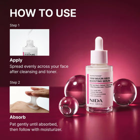 NIDA wild yam root visual emphasizing natural firming support