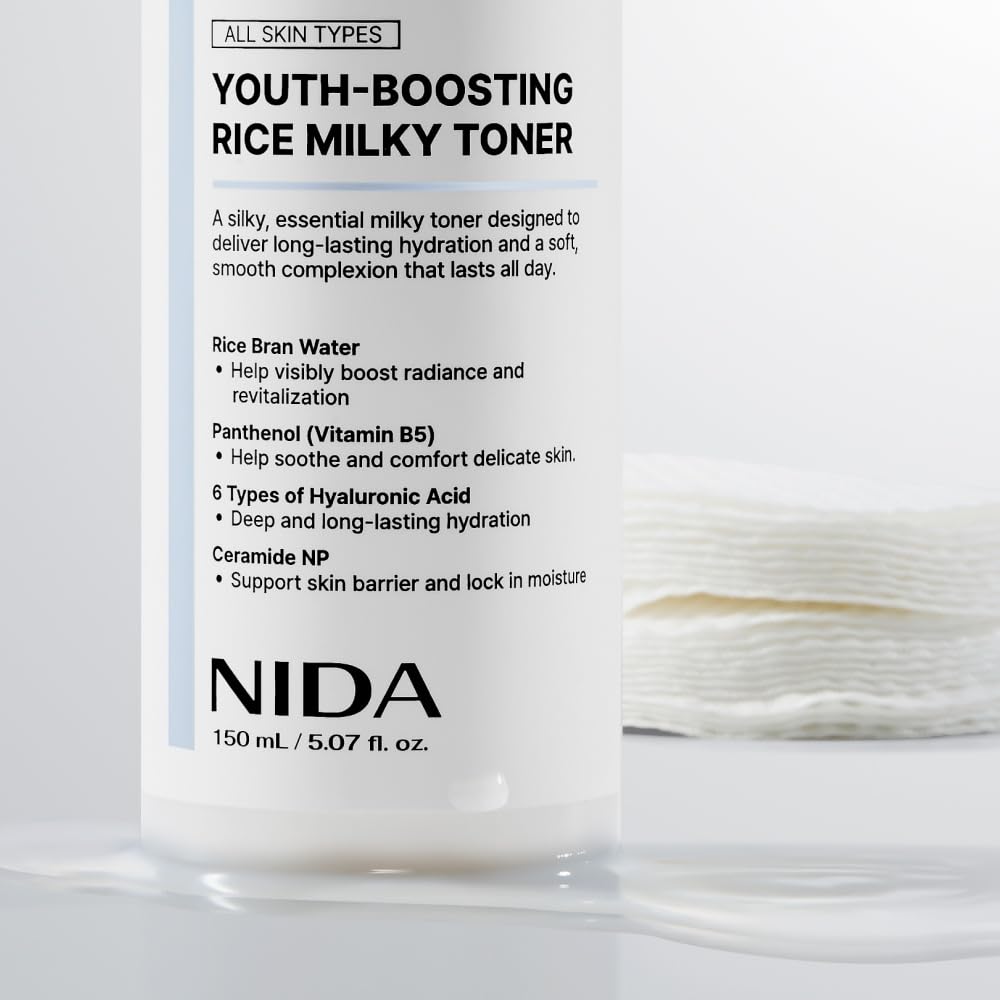 NIDA label closeup showing ingredient list, builds shopper trust