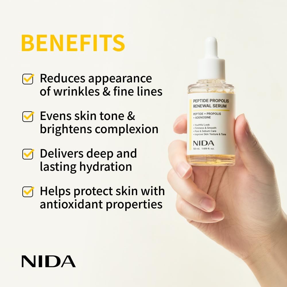 NIDA close-up label showing peptide complex and ingredient information