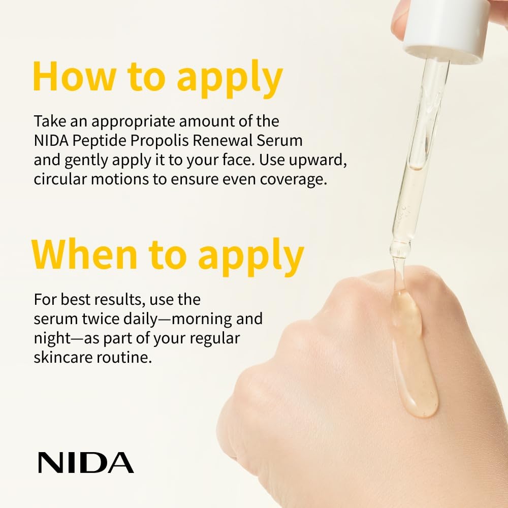 NIDA bottle next to ruler showing 50ml size for travel and everyday use