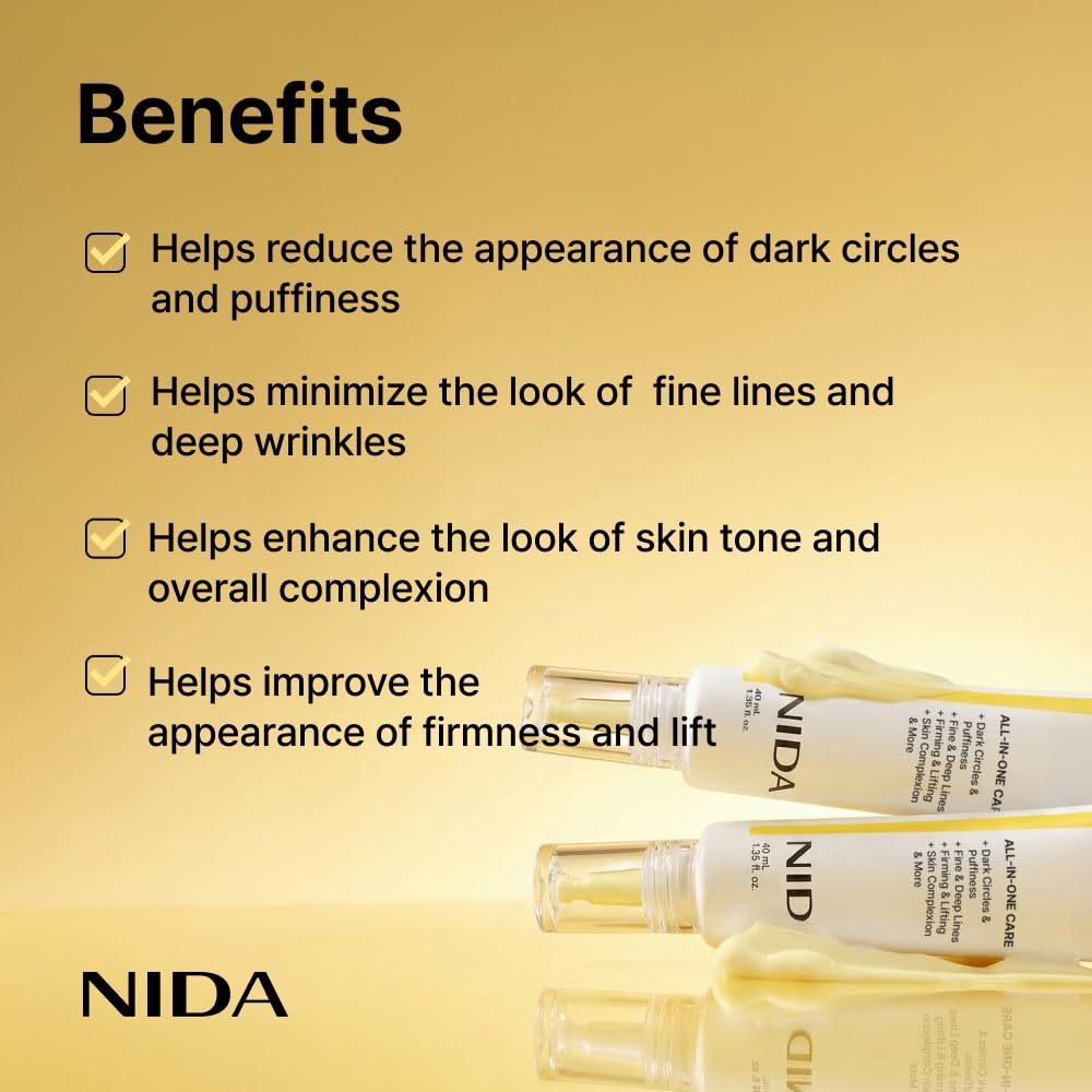 NIDA jar open top view revealing cream depth and hygienic packaging benefit