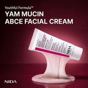 NIDA jar open showing silky cream texture that absorbs quickly