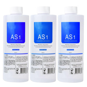 Nielies AS1 close-up of bottle label highlighting professional-grade formula benefit