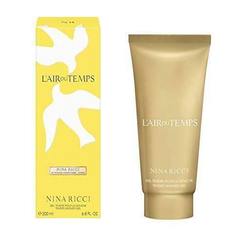 Nina Ricci pour closeup of gel texture demonstrating mild lather and gentle cleansing benefit