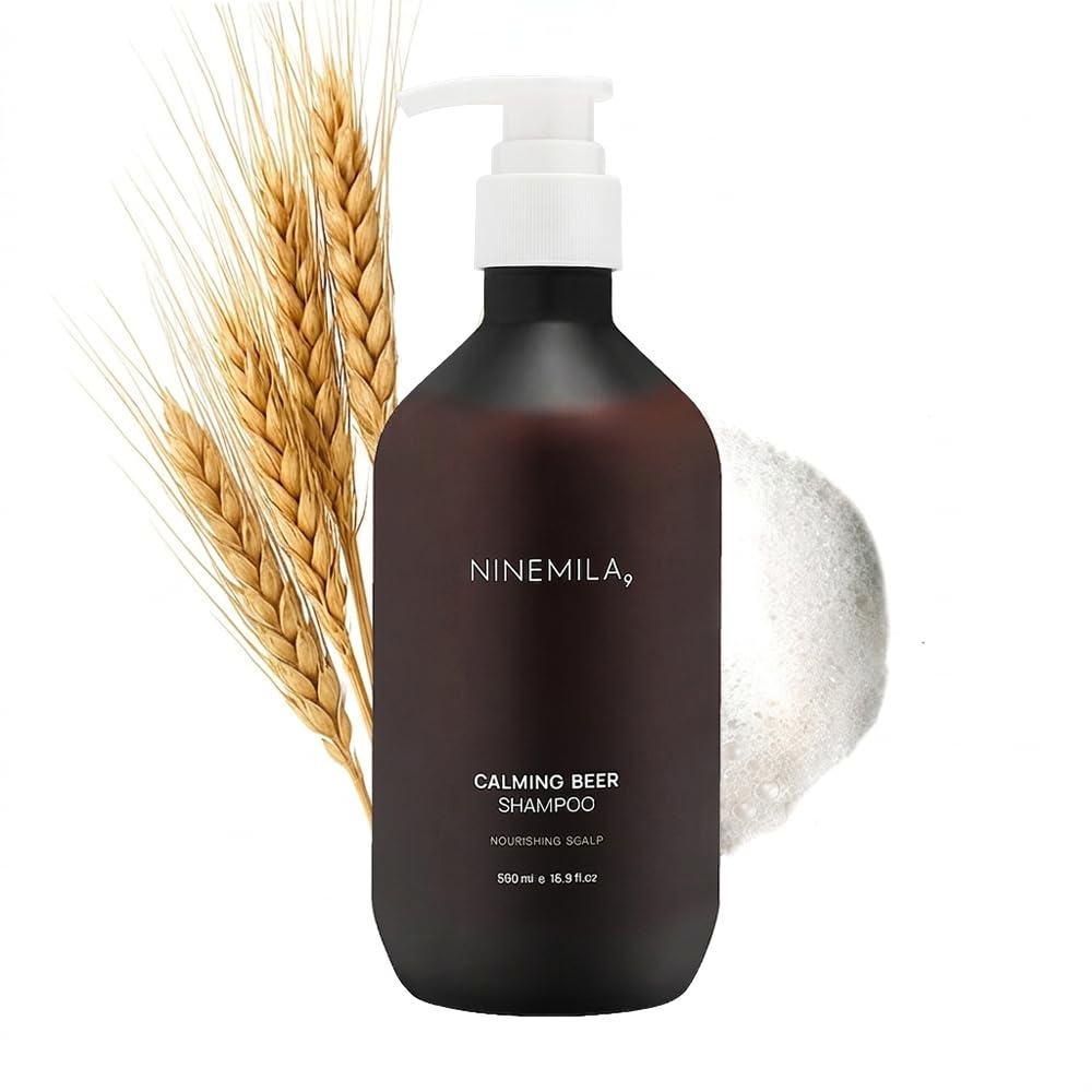 NINEMILA9 front bottle showing product and calming packaging benefits