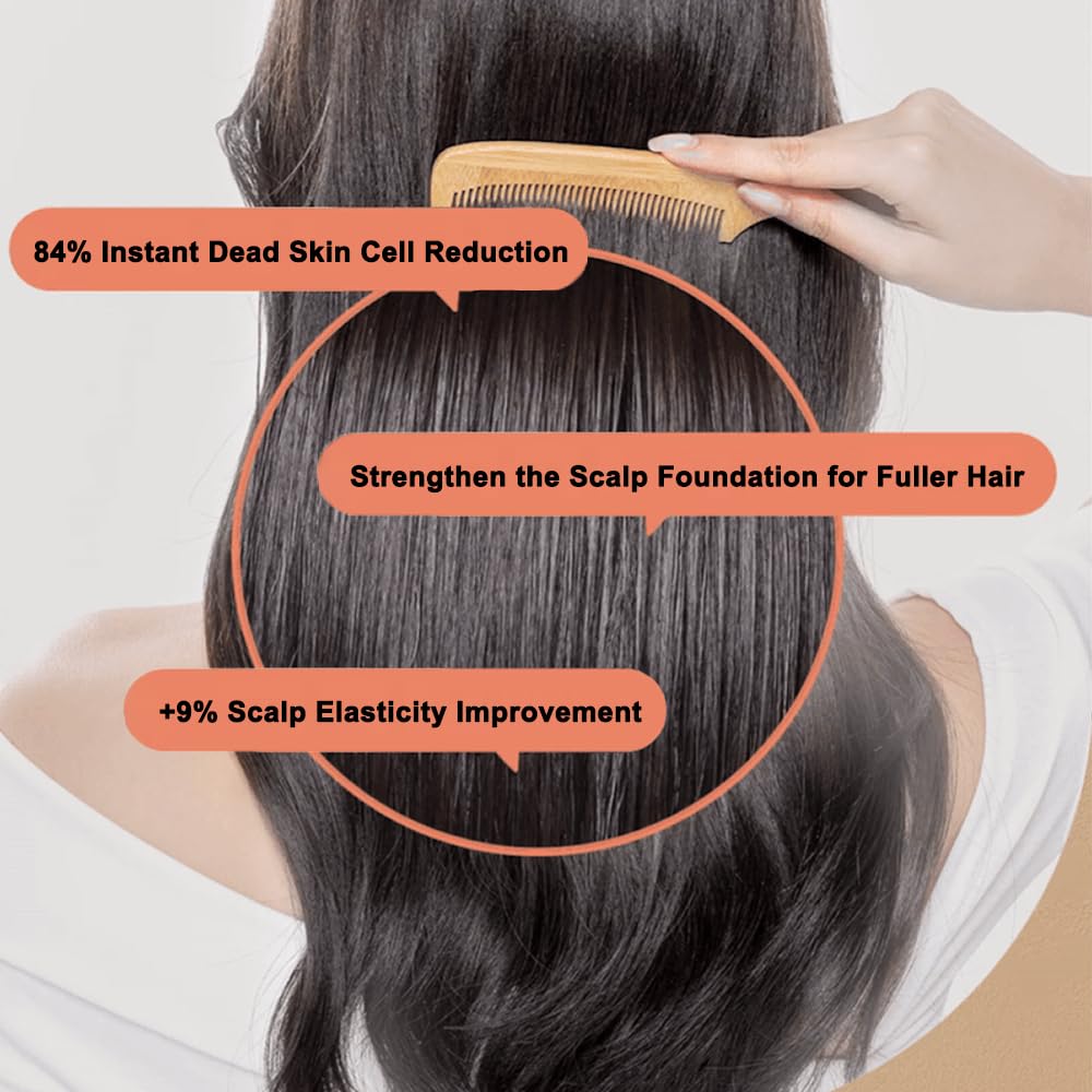 NINEMILA9 pump dispensing shampoo texture for easy dosing and control