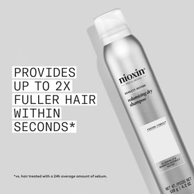 nioxin nozzle close-up illustrating precise spray control benefit