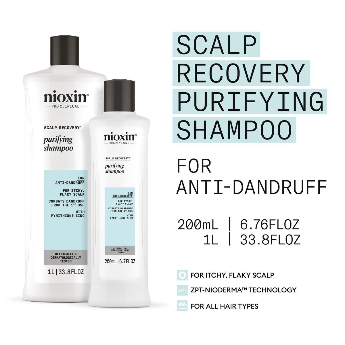 NIOXIN paired with conditioner illustrating a complete scalp-care regimen