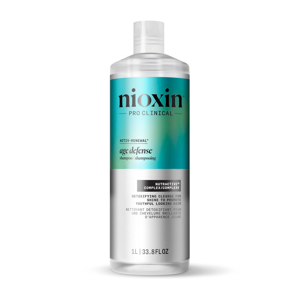 NIOXIN front bottle view showing packaging and volume benefit
