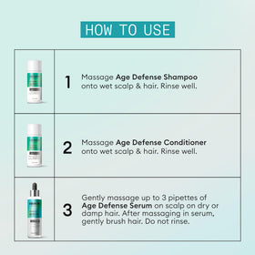 Hand holding Nioxin bottles to show 5.5 fl oz size comparison