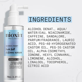 NIOXIN before and after styled hair, illustrating fuller-looking root results