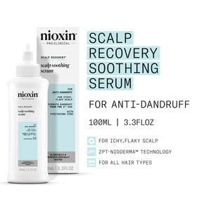 NIOXIN close-up of serum texture on skin showing lightweight, fast-absorbing finish