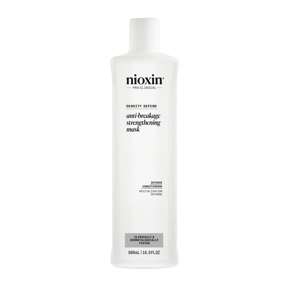 Nioxin front packaging showing product and salon-grade conditioning benefit