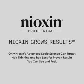 NIOXIN natural ingredients composition with foliage, underscoring botanical cofactors