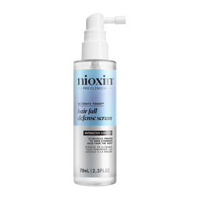 NIOXIN front packaging showing bottle and label, highlighting professional benefits