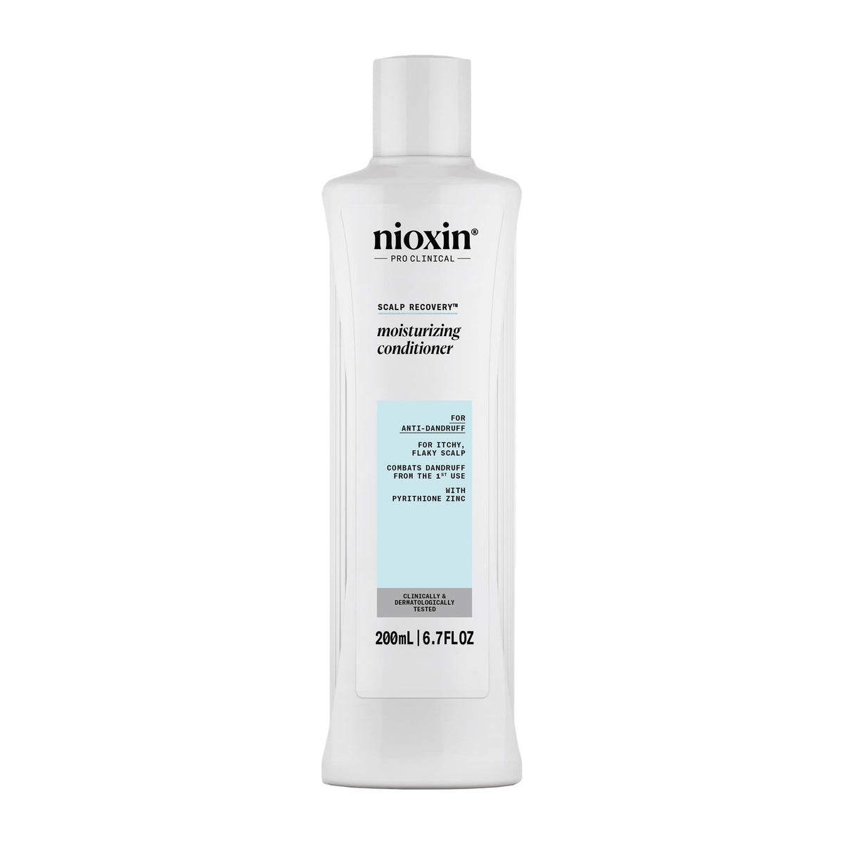 nioxin front packaging showing moisturizer bottle and benefits