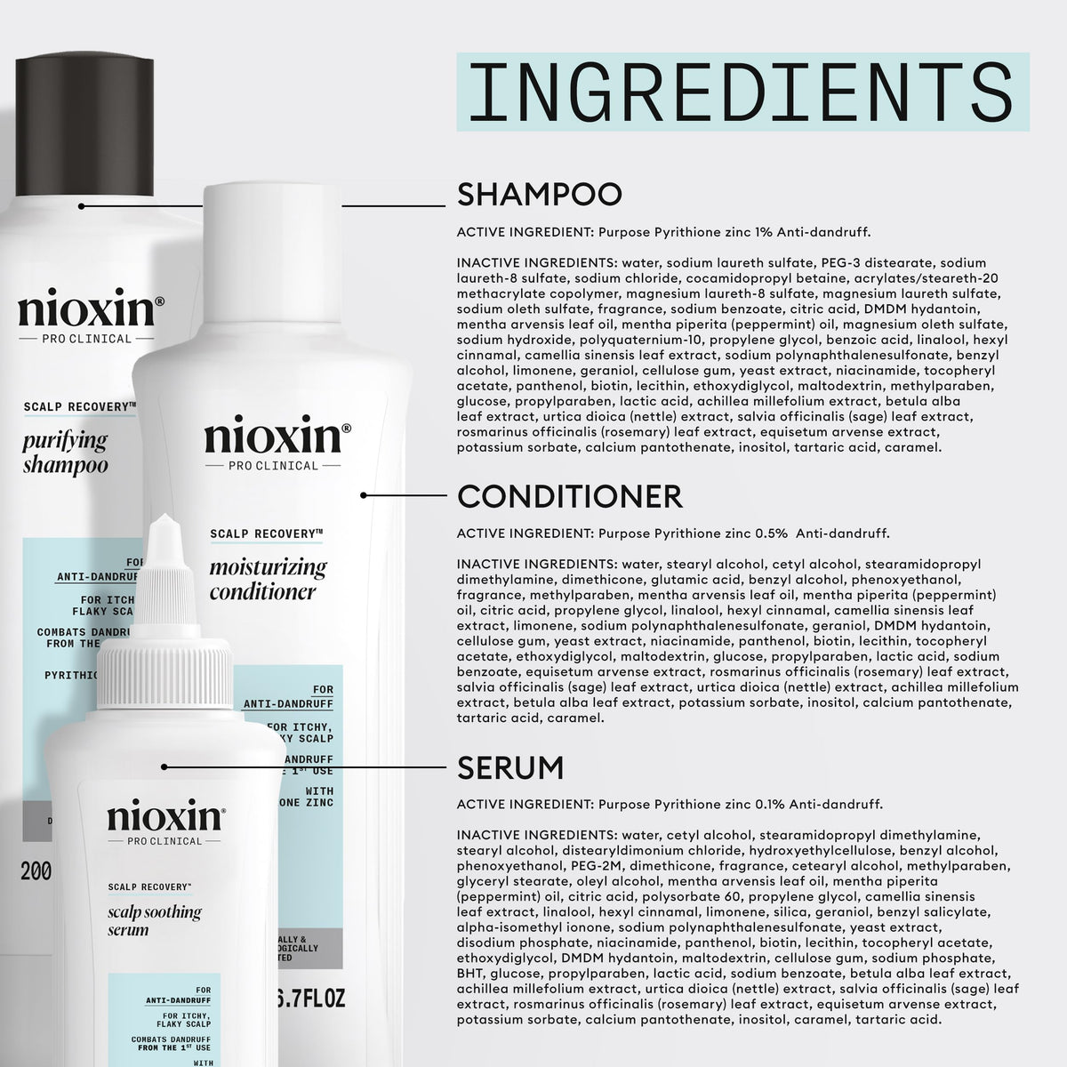 NIOXIN used by stylist in salon demonstrating professional scalp care benefit