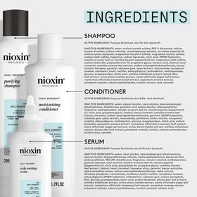 NIOXIN used by stylist in salon demonstrating professional scalp care benefit