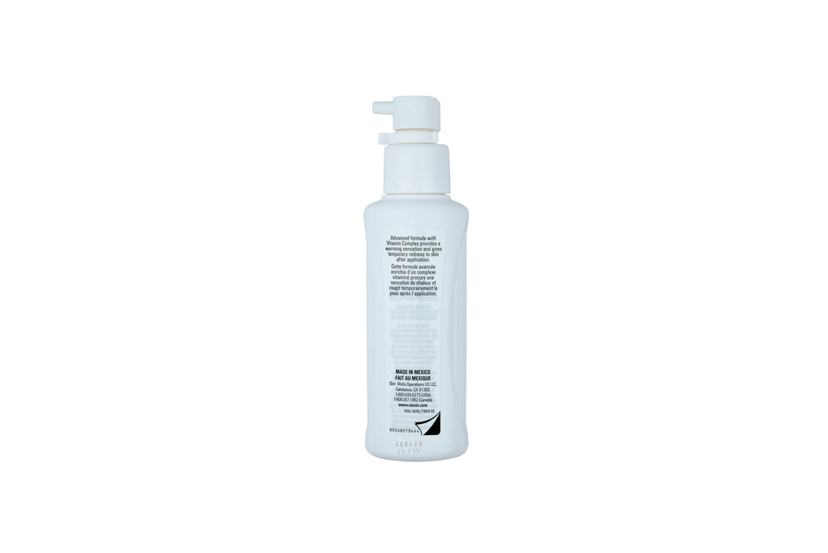 NIOXIN serum on bathroom counter implying daily routine convenience benefit