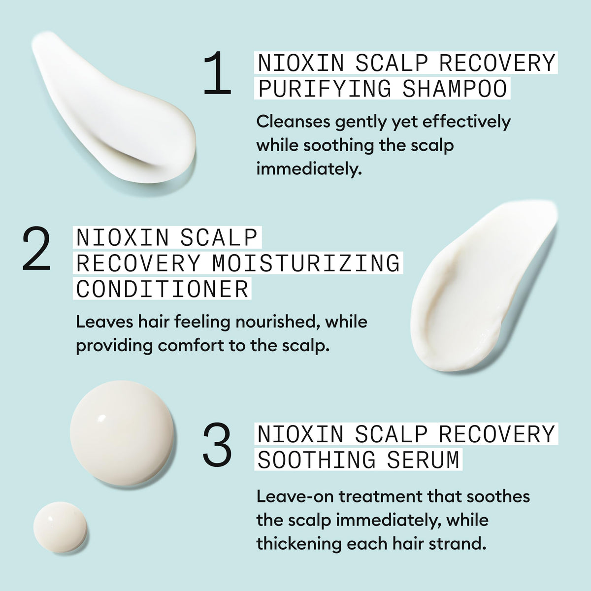 NIOXIN on bathroom shelf staged for everyday routine and easy access