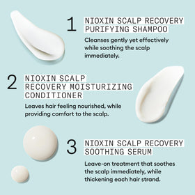 NIOXIN on bathroom shelf staged for everyday routine and easy access