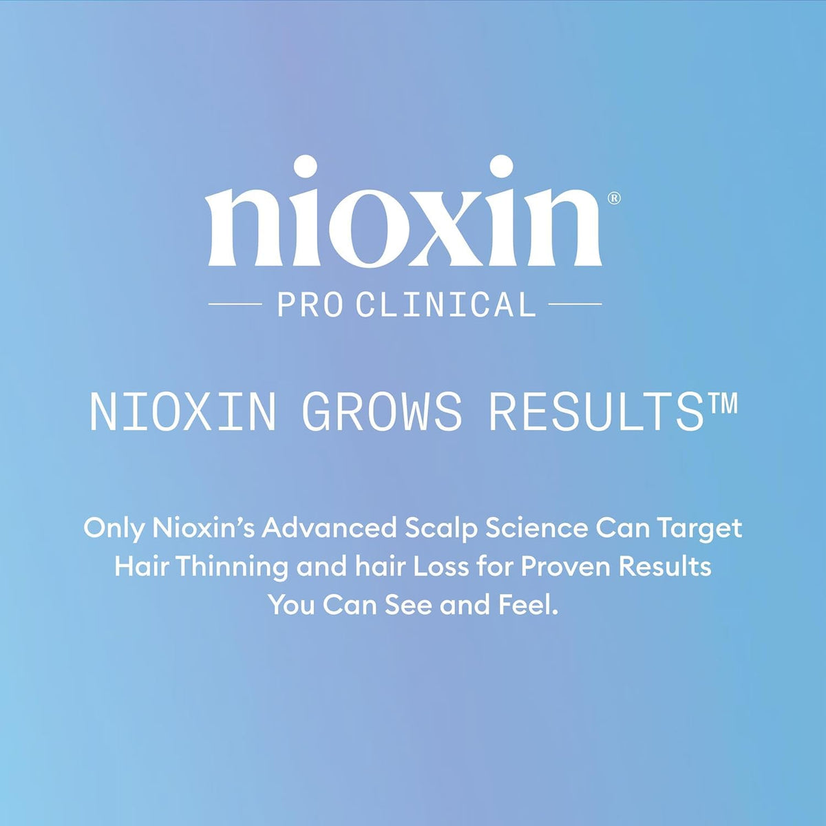 NIOXIN bottle on bathroom shelf lifestyle scene suggesting daily use