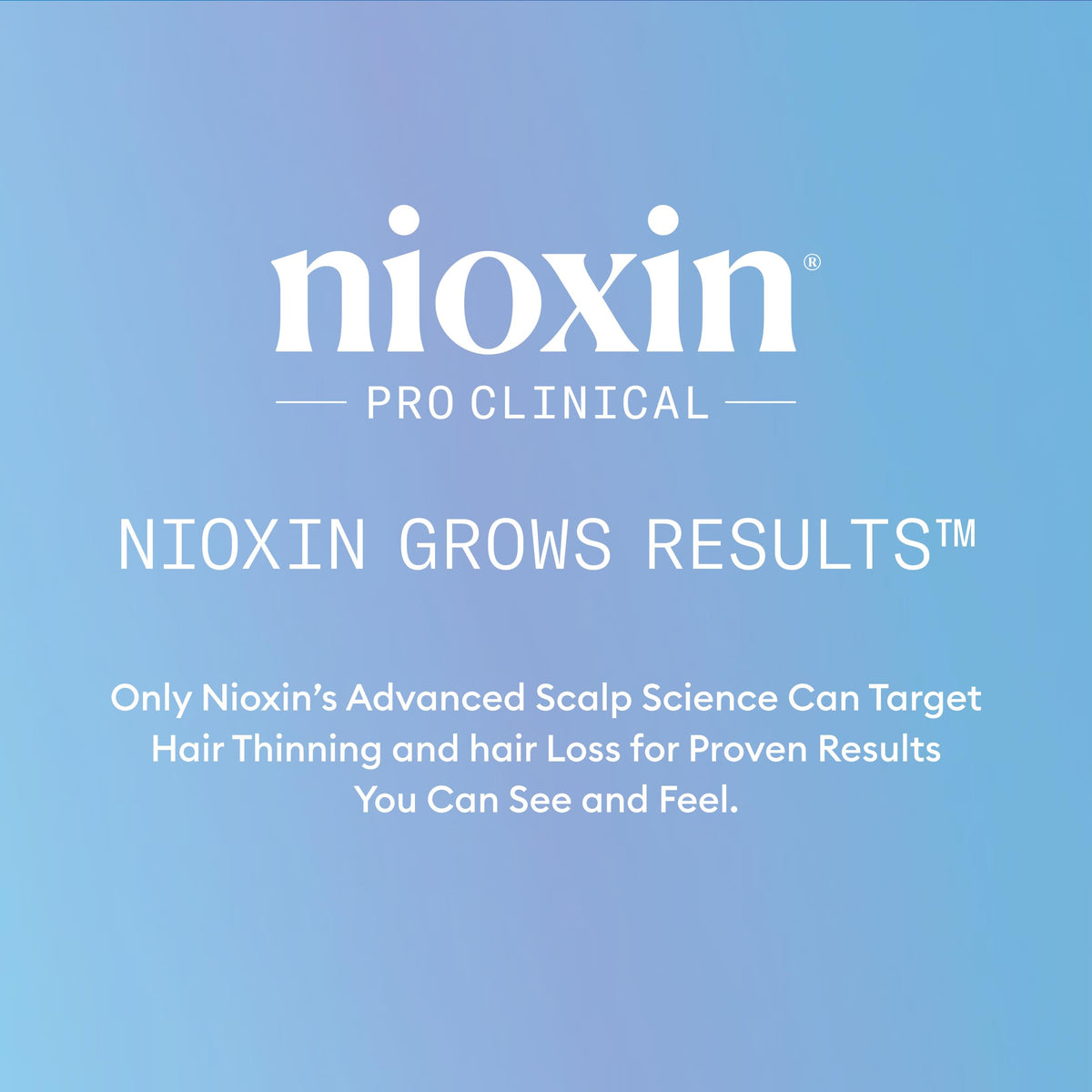 NIOXIN bottle on bathroom shelf, suggesting daily routine convenience and care