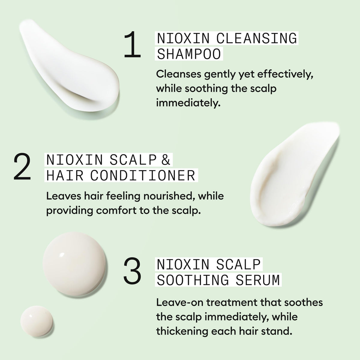 Nioxin hair after treatment lifestyle shot showing healthier-looking hair