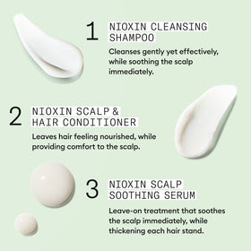 Nioxin hair after treatment lifestyle shot showing healthier-looking hair
