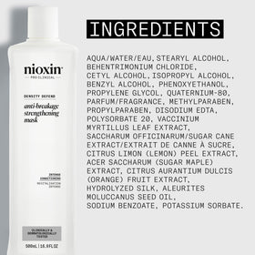 Nioxin mask placed in bathroom routine displaying daily-use convenience benefit