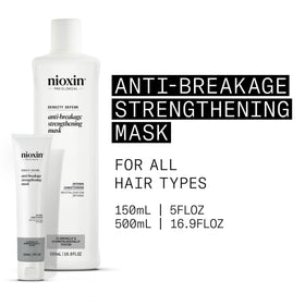 Nioxin open jar texture highlighting creamy mask and conditioning benefit