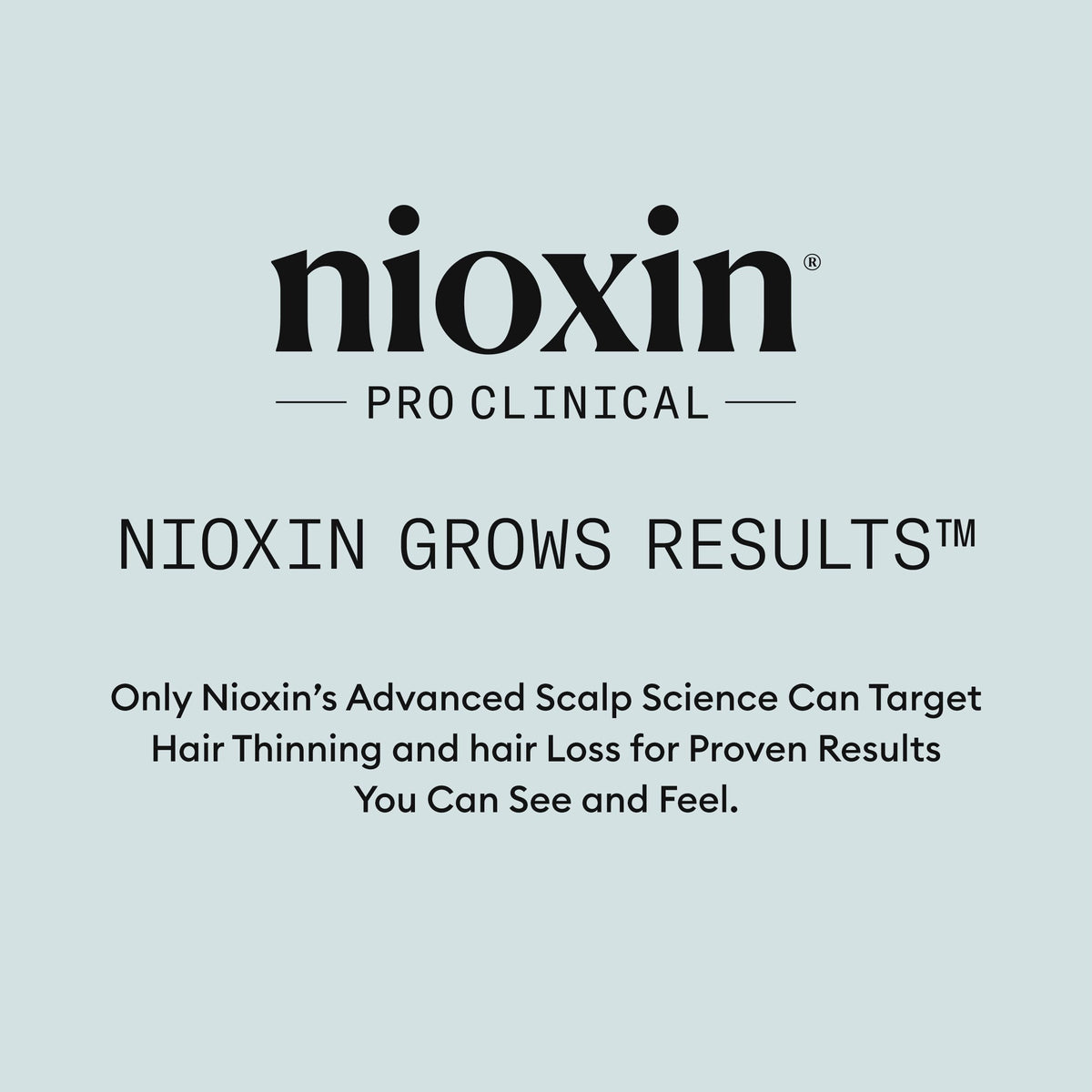 NIOXIN used by stylist in salon demonstrating professional finish