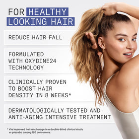 Nioxin scalp application demonstration for targeted overnight treatment