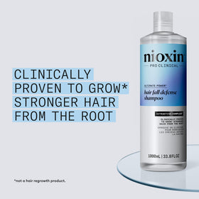 NIOXIN shampoo lather texture demonstrating gentle foam and cleansing benefit